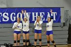 Volleyball vs Emerson  Wheaton College Women's Volleyball vs Emerson College. - Photo by Keith Nordstrom : Wheaton, Volleyball, VB2019